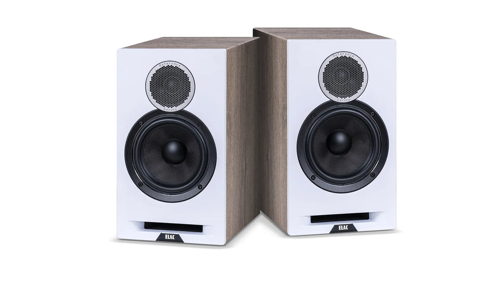 Elac UBR62 Bookshelf Speakers White/oak (Demo)